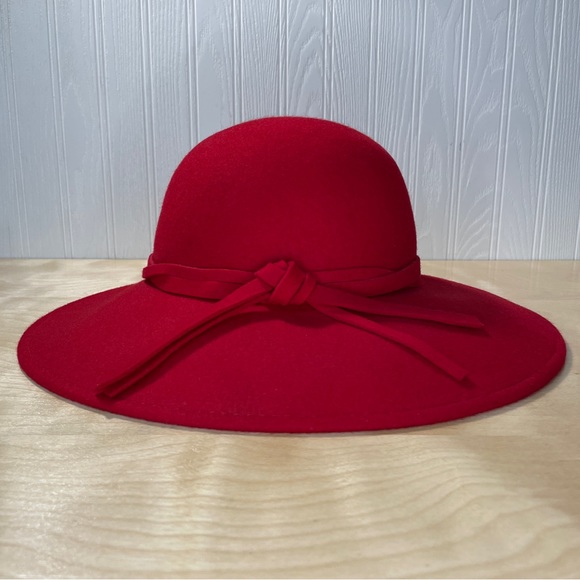 Something Special LA Wool Felt Hat - Red - Picture 2 of 14